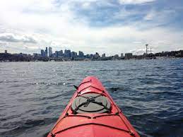 kayaking in South Lake Union